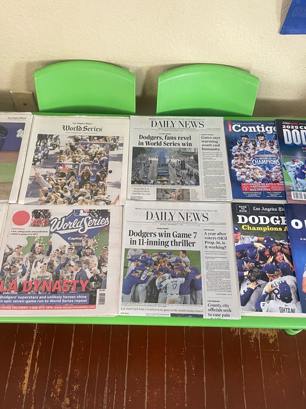 Los Angeles Dodgers vintage lot